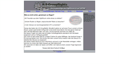 Desktop Screenshot of ils-groupflights.org